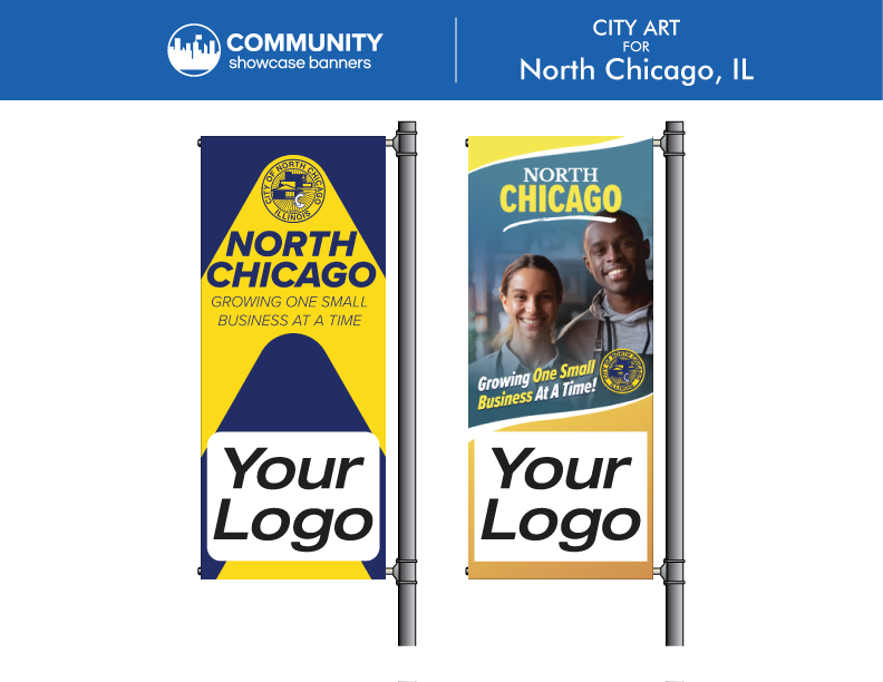 City Banner Designs for North Chicago