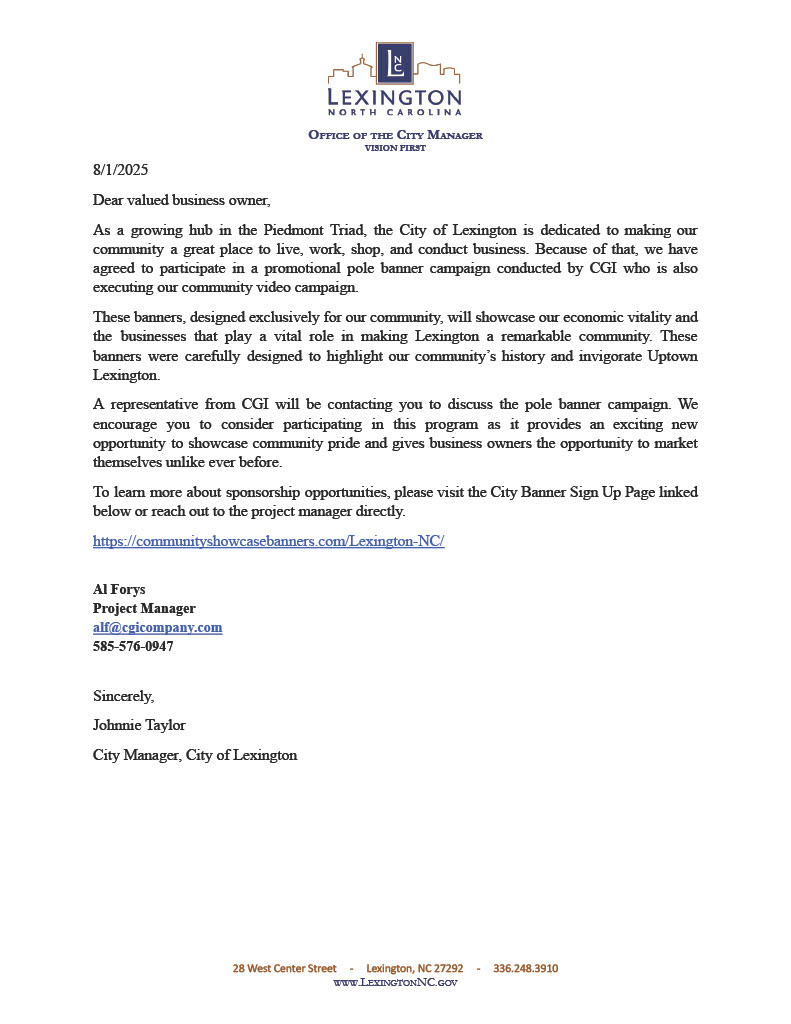 lexington-nc-letter-2025