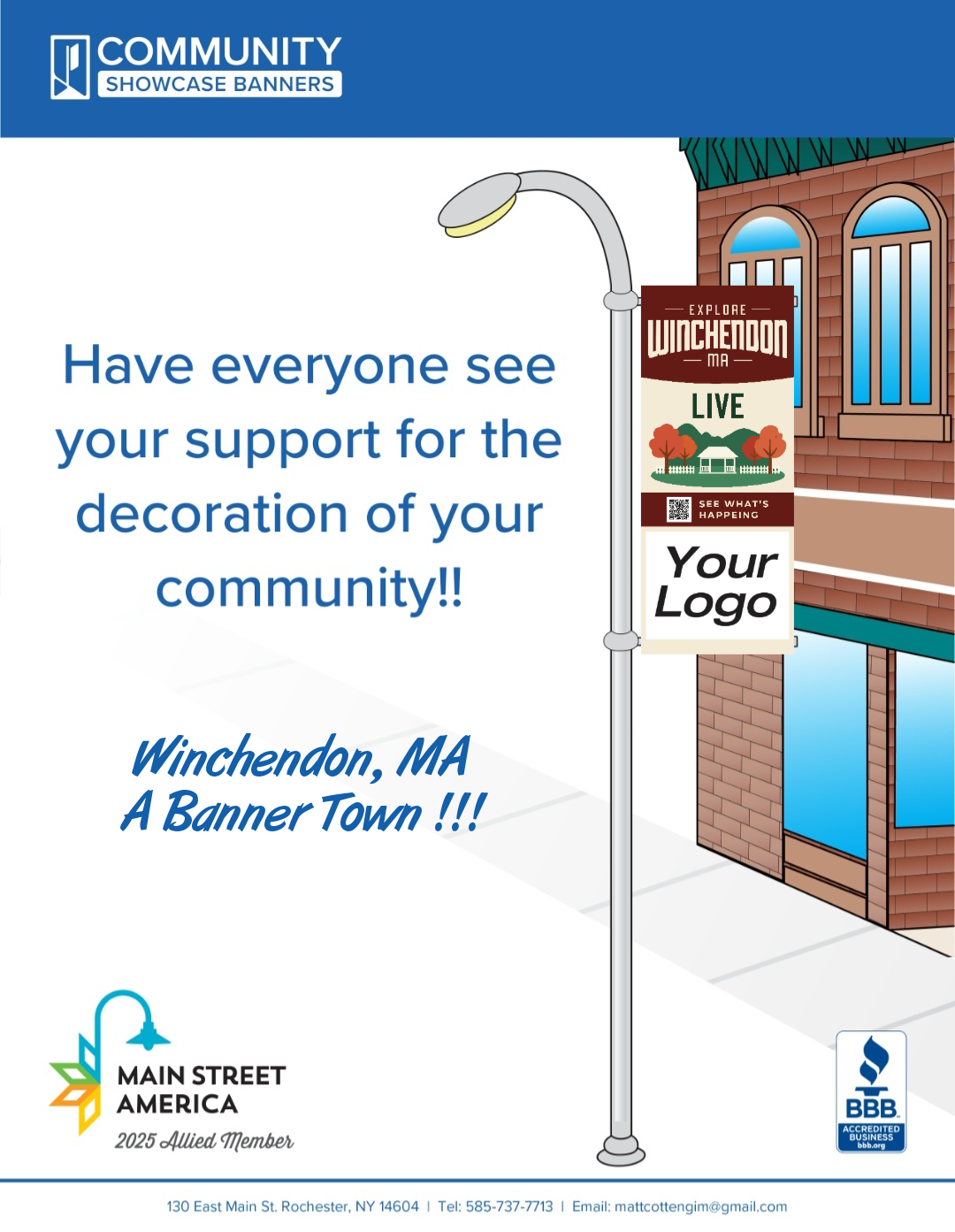 Town of Winchendon, MA - All New Town Banners